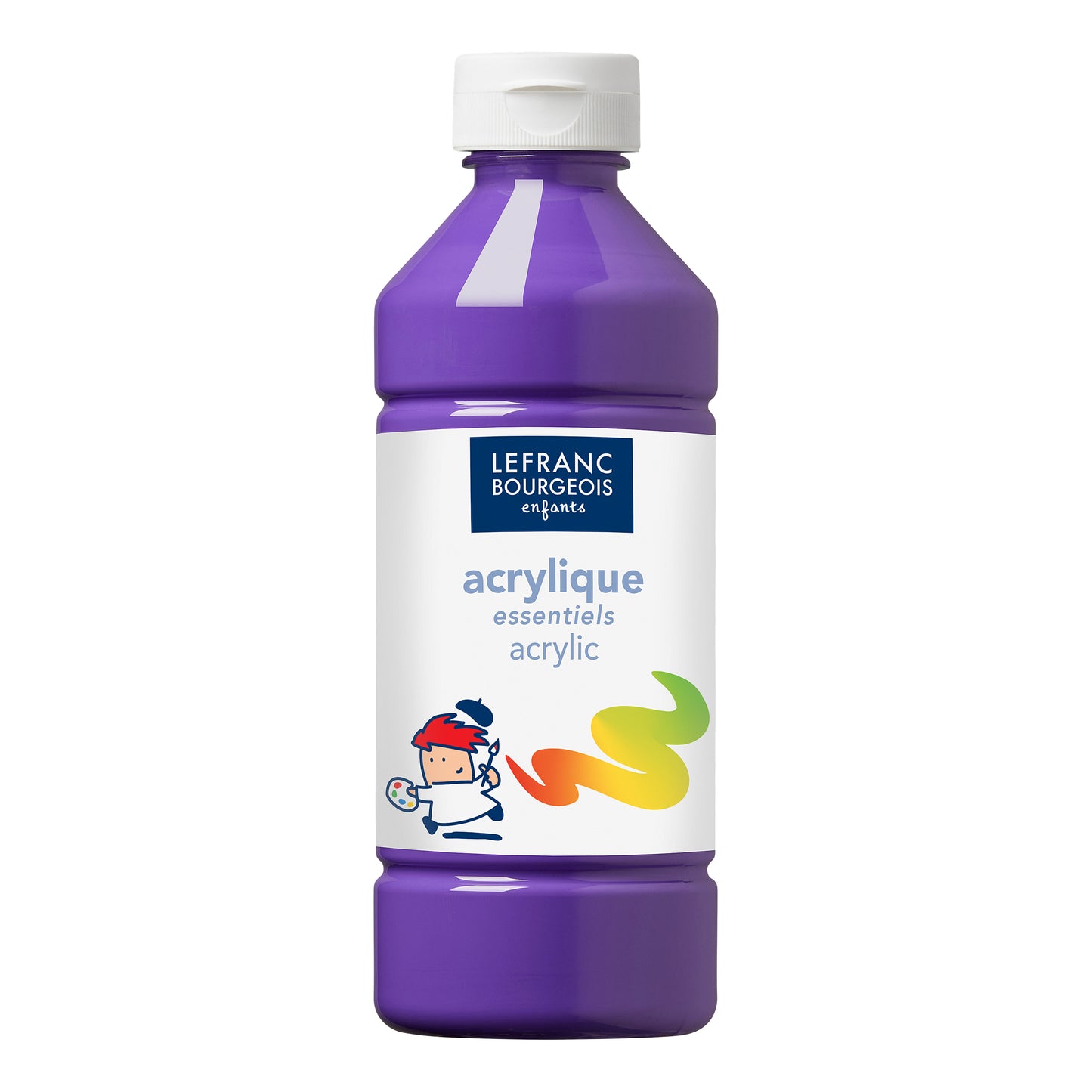 Akrylová barva Lefranc Bourgeois - Fialová 500 ml