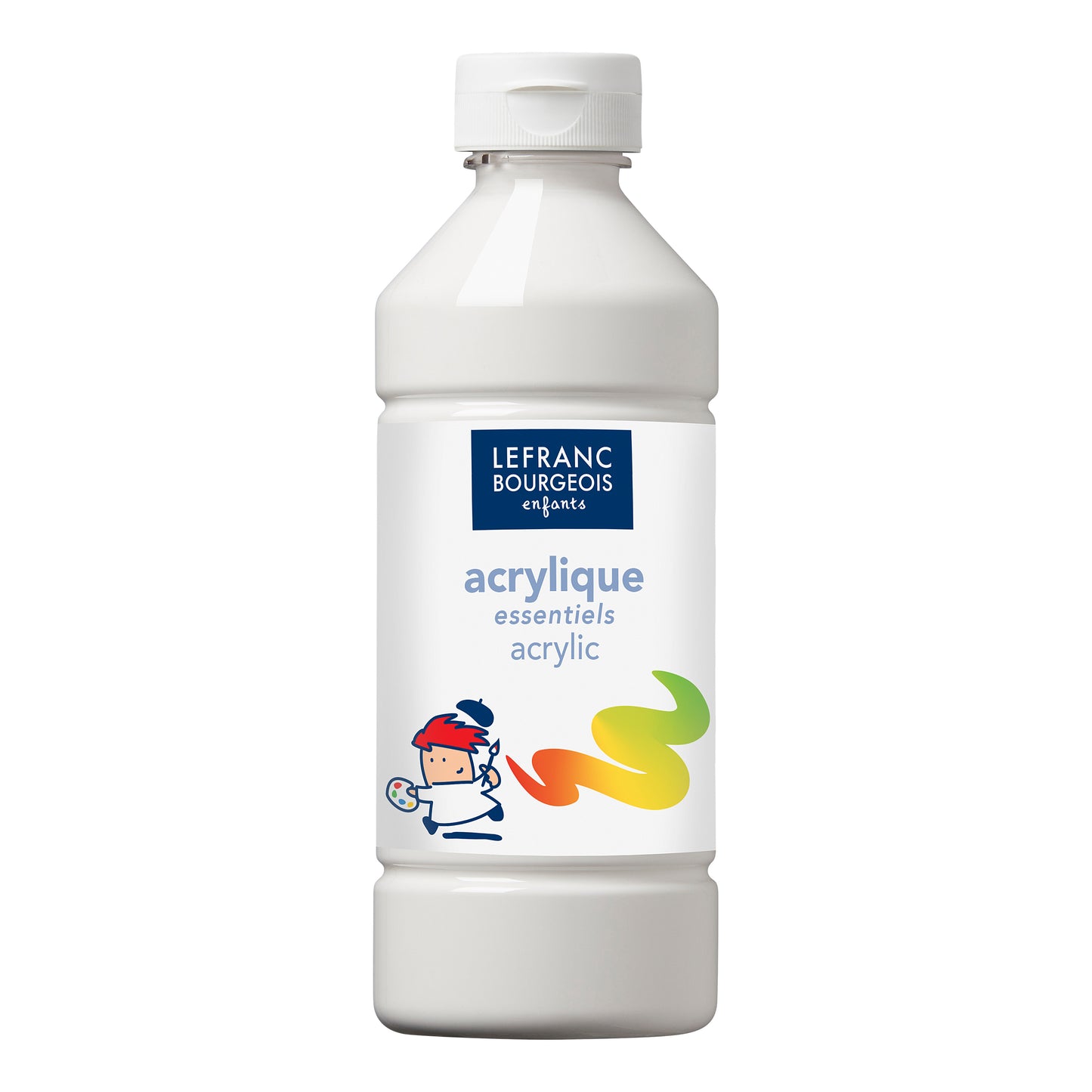 Akrylová barva Lefranc Bourgeois - Bílá 500 ml