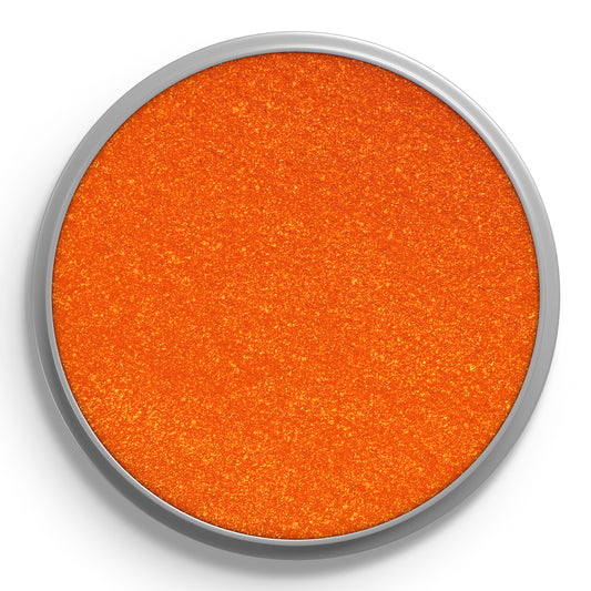 Třpytivá barva na obličej a tělo Snazaroo - Oranžová 18 ml