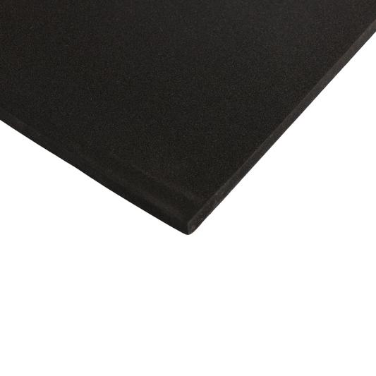 Pianka EVA 65 kg/m3, 2 mm czarna - 100x50 cm
