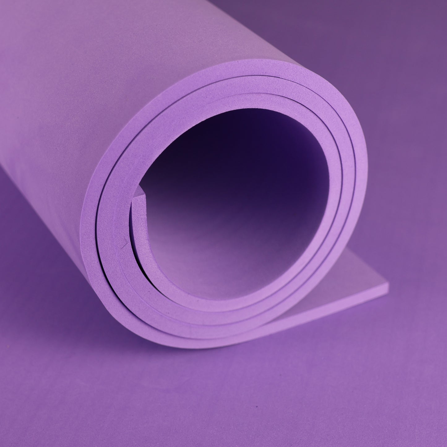 EVA foam 65 kg/m3, 5 mm purple - 100x50 cm