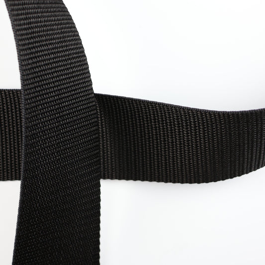 Nosný popruh - polypropylenový 30 mm/1 m černý