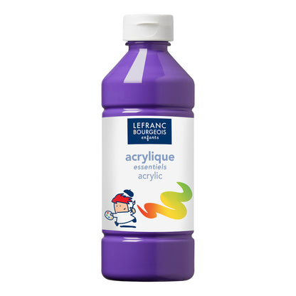 Akrylová barva Lefranc Bourgeois - Fialová 500 ml