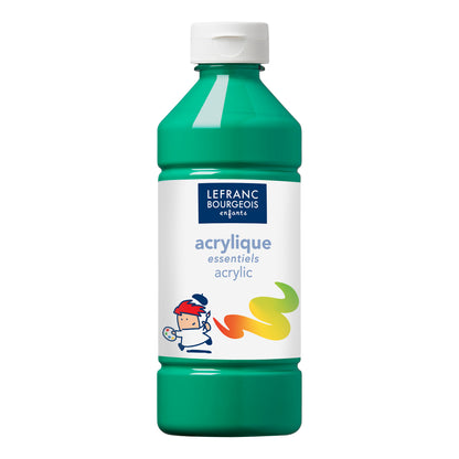 Akrylová barva Lefranc Bourgeois - Světle zelená 500 ml