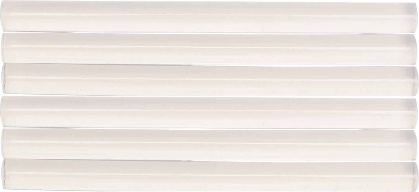 Tavné lepicí tyčinky Sthor - 11x100 mm 6 ks průhledné