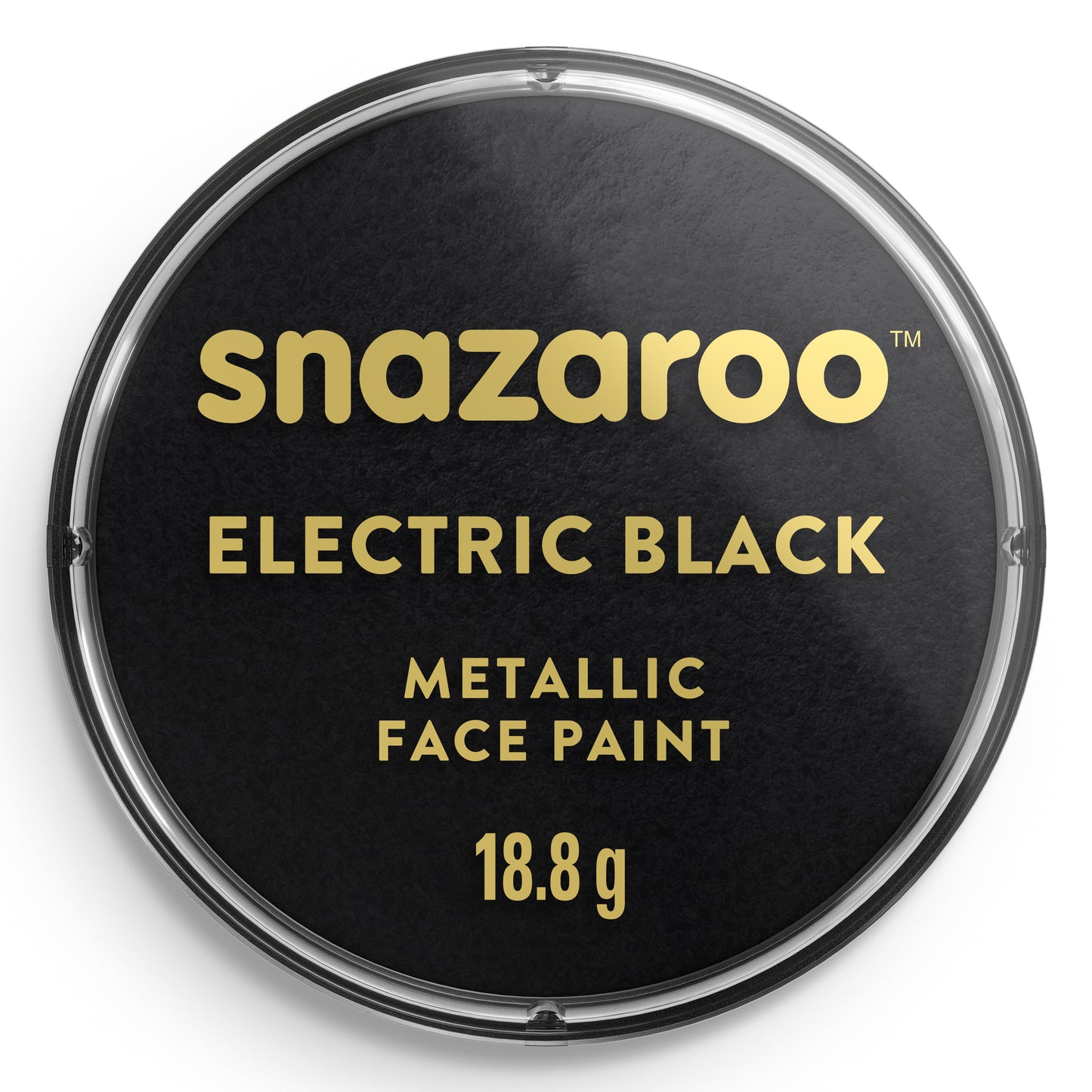 Metalická barva na obličej a tělo Snazaroo - Černá 18 ml