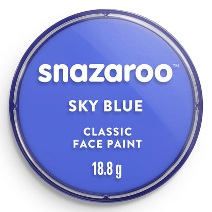 Barva na obličej a tělo Snazaroo - Nebesky modrá 18 ml