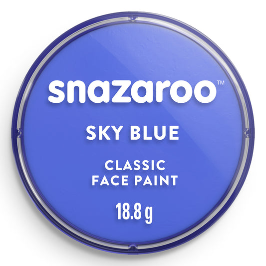 Barva na obličej a tělo Snazaroo - Nebesky modrá 18 ml