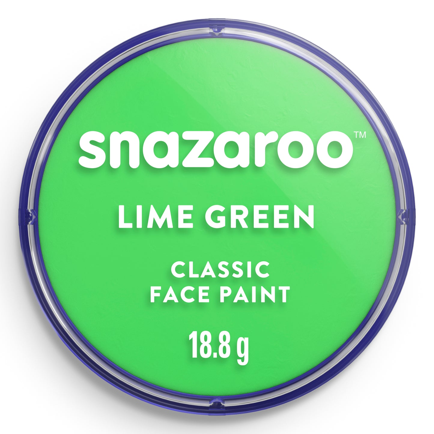 Barva na obličej a tělo Snazaroo - Limetkově zelená 18 ml