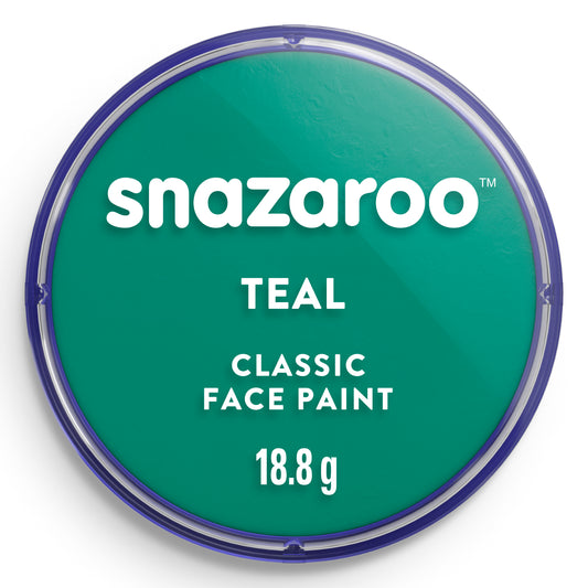 Barva na obličej a tělo Snazaroo - Modrozelená 18 ml