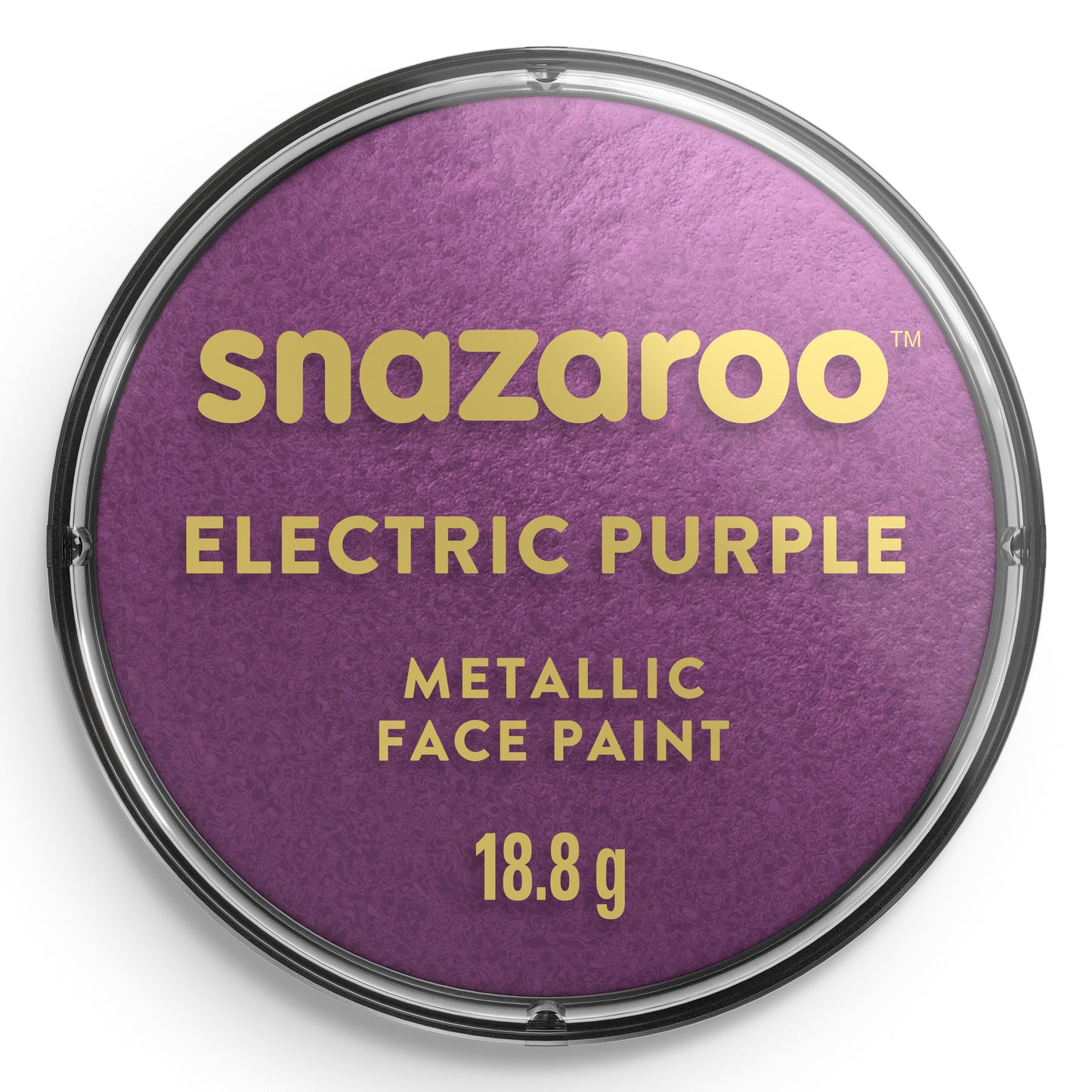 Barva na obličej a tělo Snazaroo Metalická - Fialová 18 ml