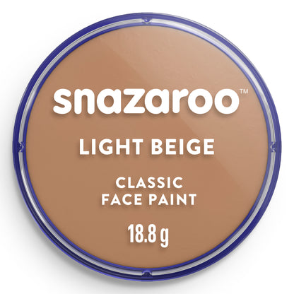 Barva na obličej a tělo Snazaroo - Světle béžová 18 ml