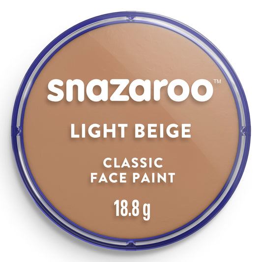 Barva na obličej a tělo Snazaroo - Světle béžová 18 ml