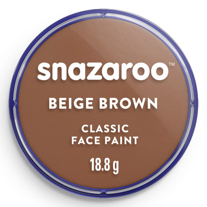 Barva na obličej a tělo Snazaroo - Béžovohnědá 18 ml