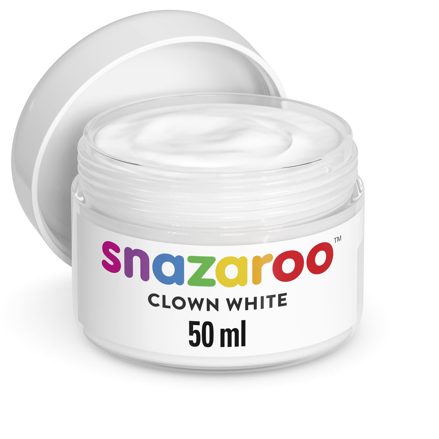 Barva na obličej a tělo Snazaroo - Clown white 50 ml