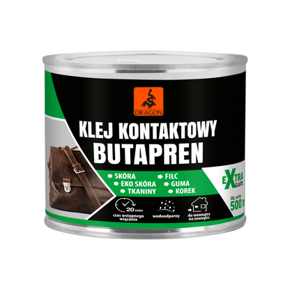 Kontaktní lepidlo Dragon Butapren - 400 ml plechovka