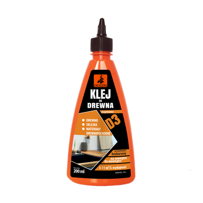 Lepidlo na dřevo Dragon - 200 ml (disperzní)