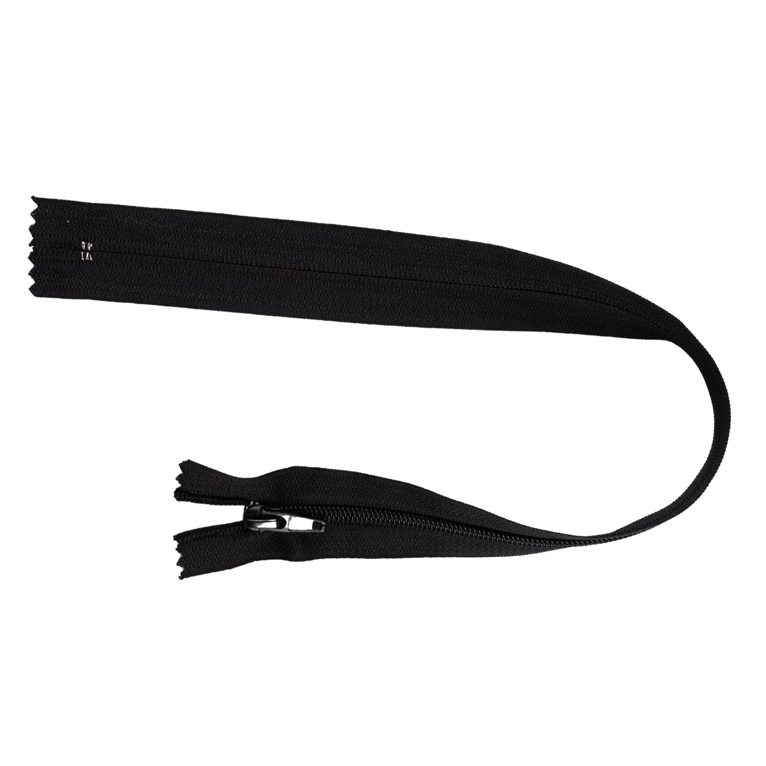 Spiral zipper #5 non-separating auto lock 20cm