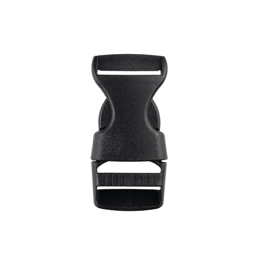 Plastiková přezka - 20x51 mm černá 1 ks