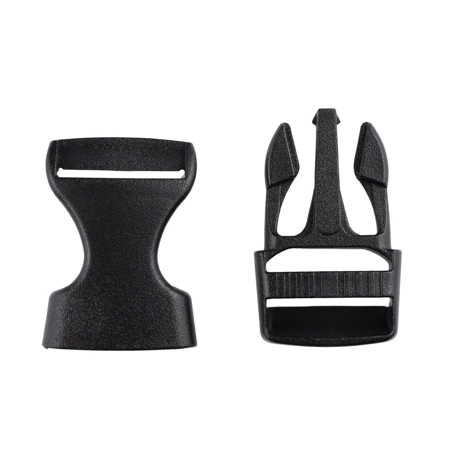 Plastic buckle - 20x51 mm black 1 pc.