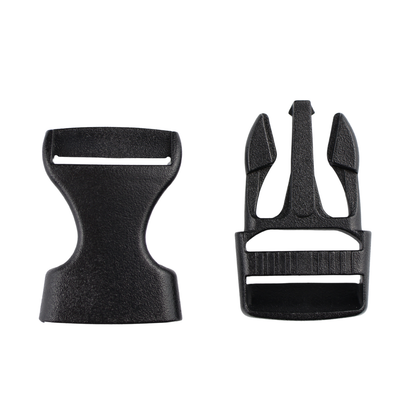 Plastiková přezka - 20x51 mm černá 1 ks