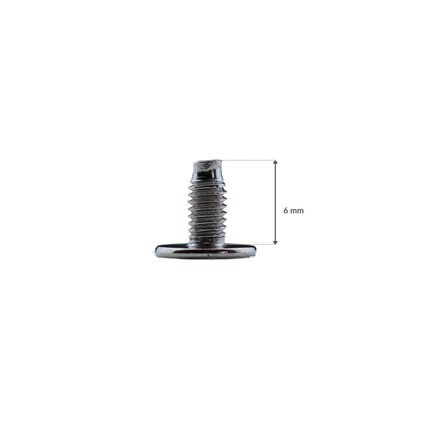 Metal cone studs - 7/9 mm nickel 1 pc.
