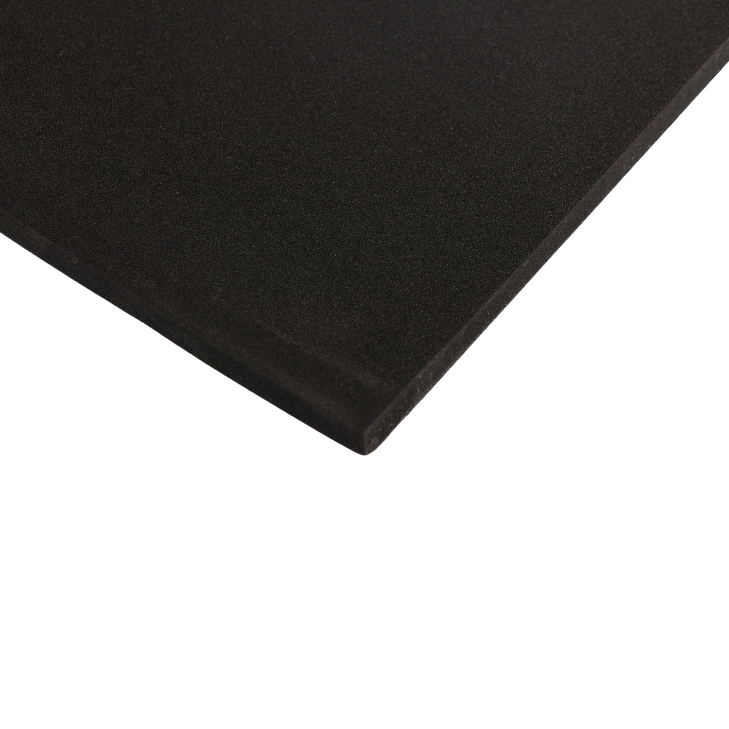 EVA foam 65 kg/m3, 5 mm black - 100x50 cm