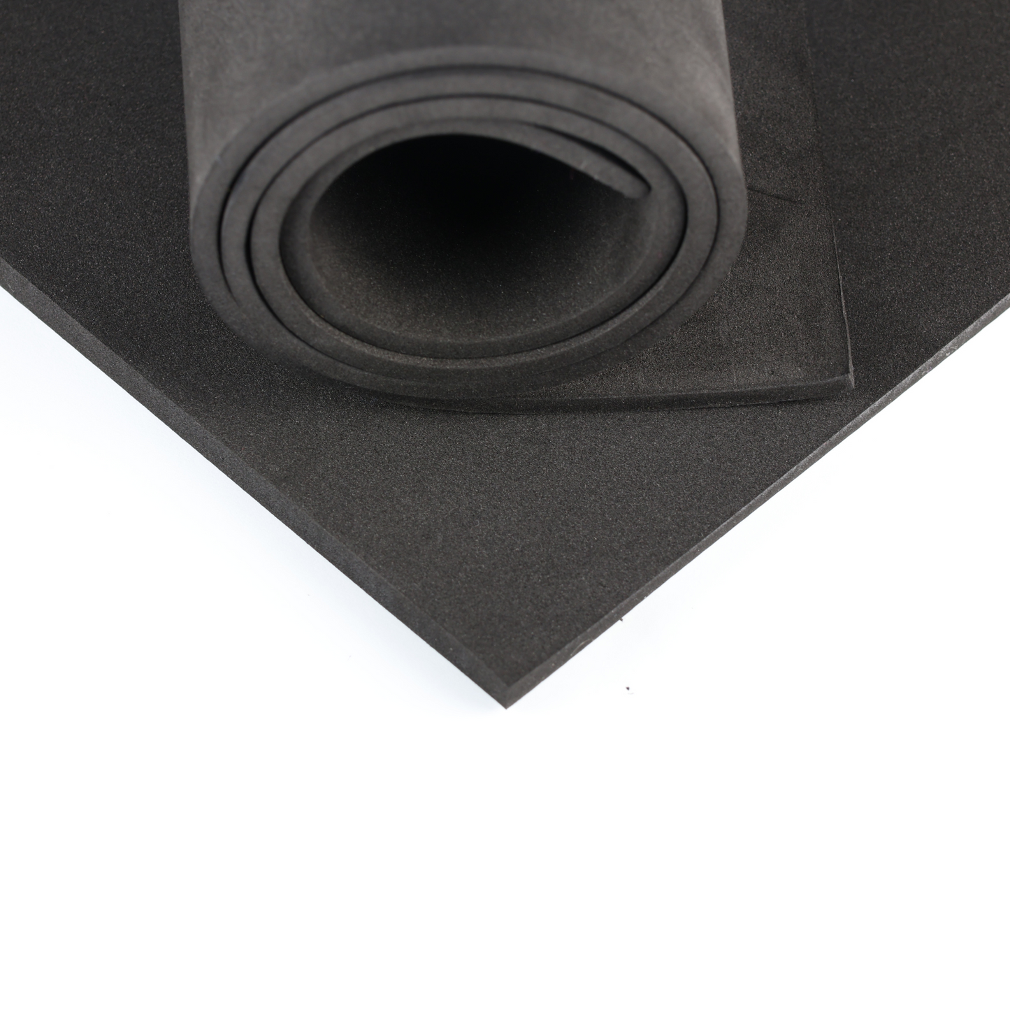 Pianka EVA 65 kg/m3, 10 mm czarna - 100x50 cm
