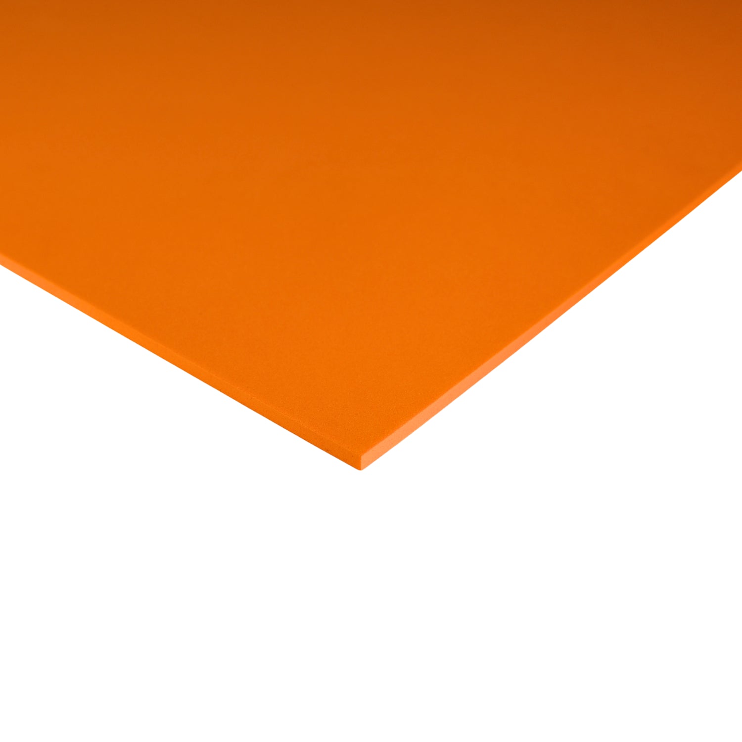 EVA foam 65 kg/m3, 5 mm orange - 50x50 cm