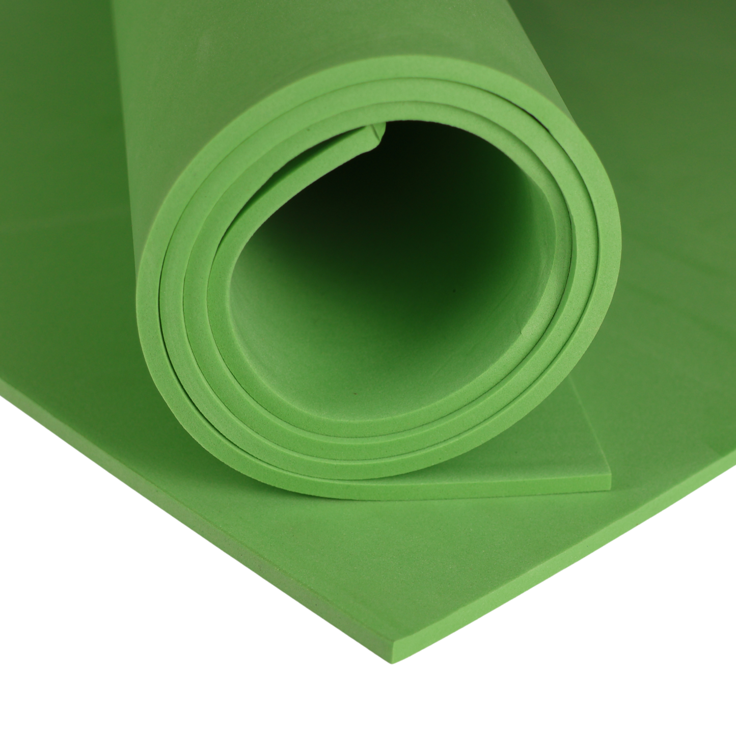 Pianka EVA 65 kg/m3, 5 mm zielona - 100x50 cm