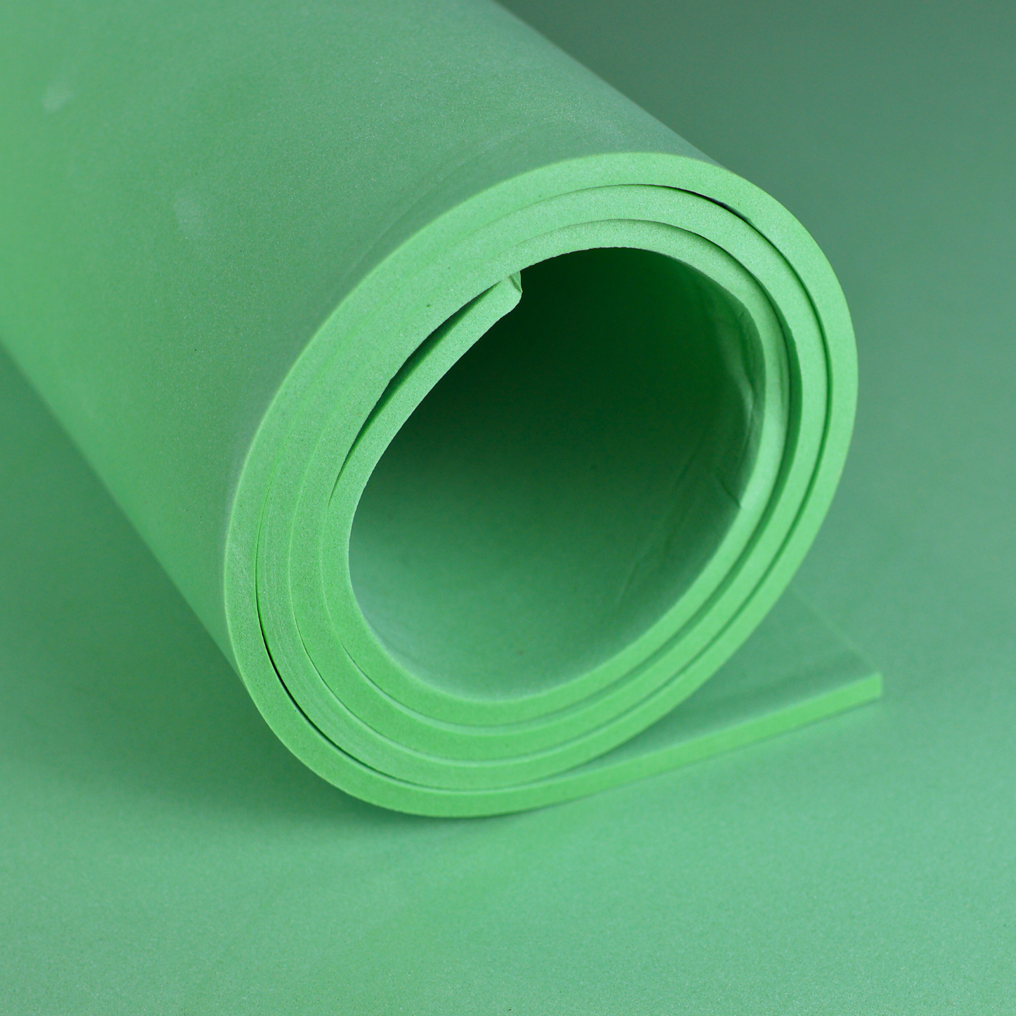 Pianka EVA 65 kg/m3, 5 mm zielona - 100x50 cm