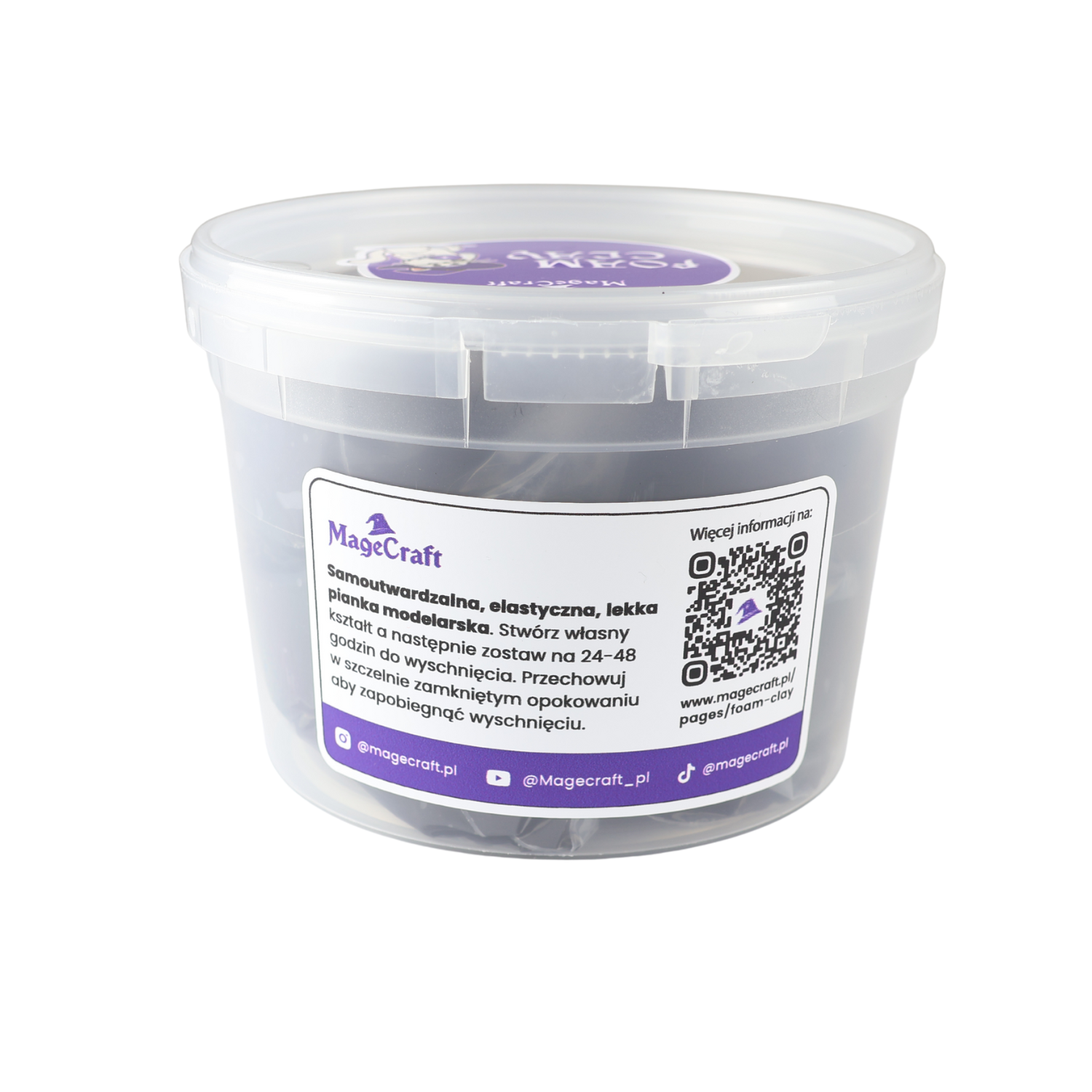 Foam Clay MageCraft - 300 g Black