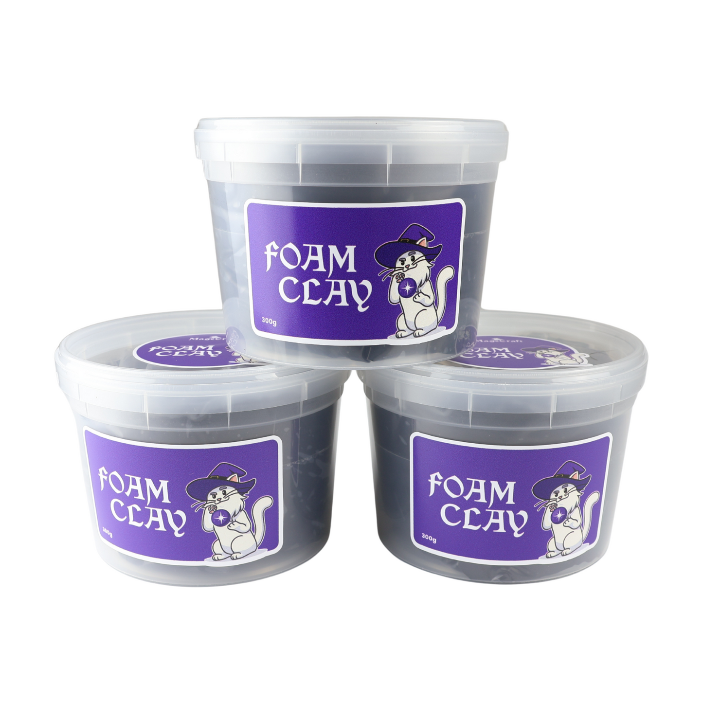 Foam Clay MageCraft - 300 g Black