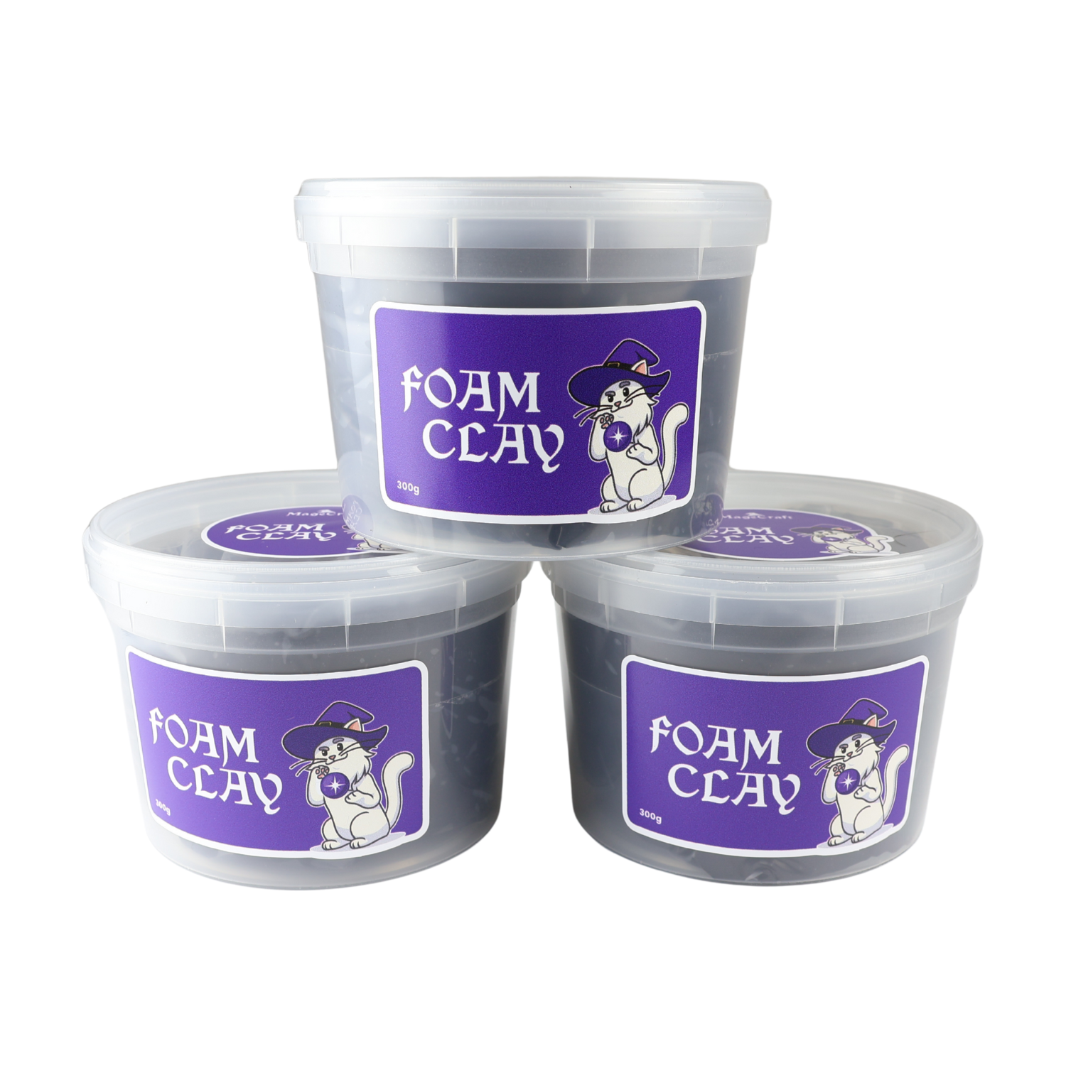 Foam Clay MageCraft - 300 g Black