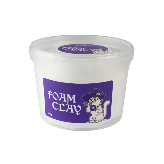 Foam Clay MageCraft - 300 g bílá