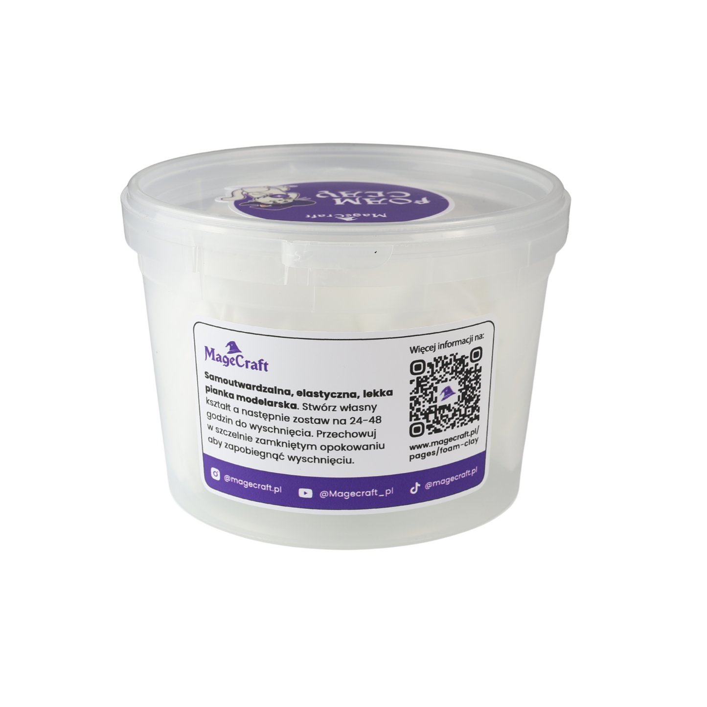 MageCraft Foam Clay - 300 g White