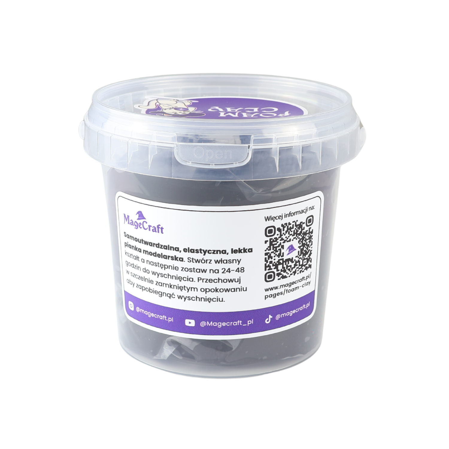 Foam Clay MageCraft - 150 g Black