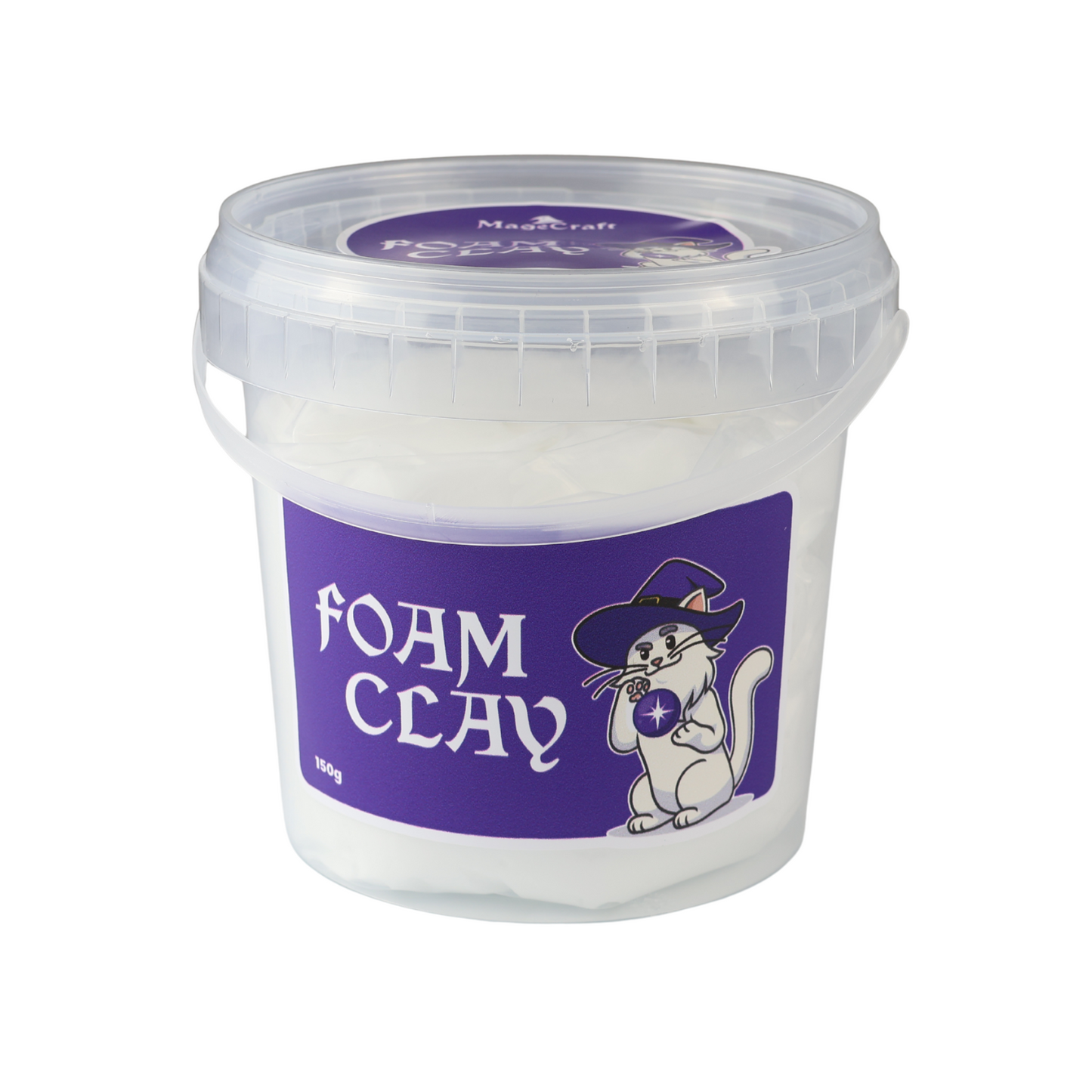Foam Clay MageCraft - 150 g Bílá