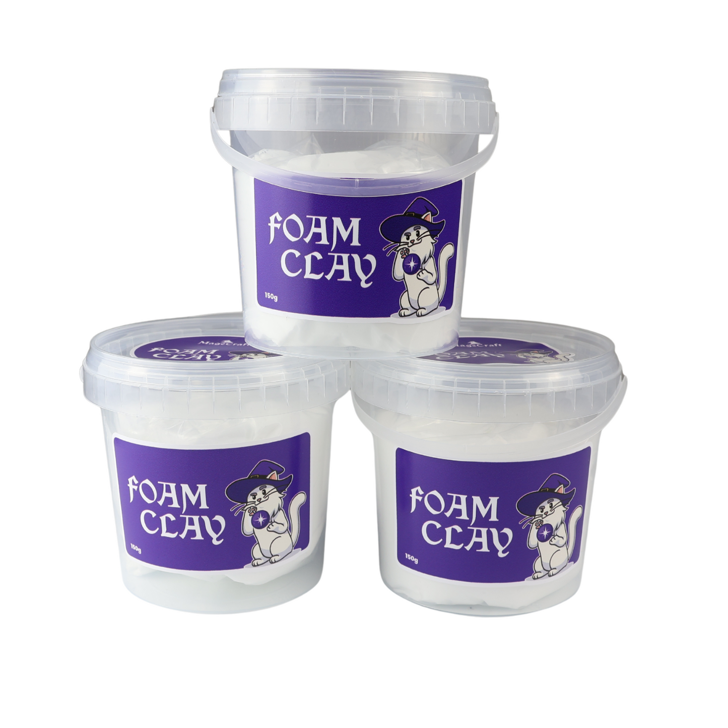 Foam Clay MageCraft - 150 g White