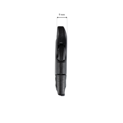 Plastiková přezka - 20x51 mm černá 1 ks