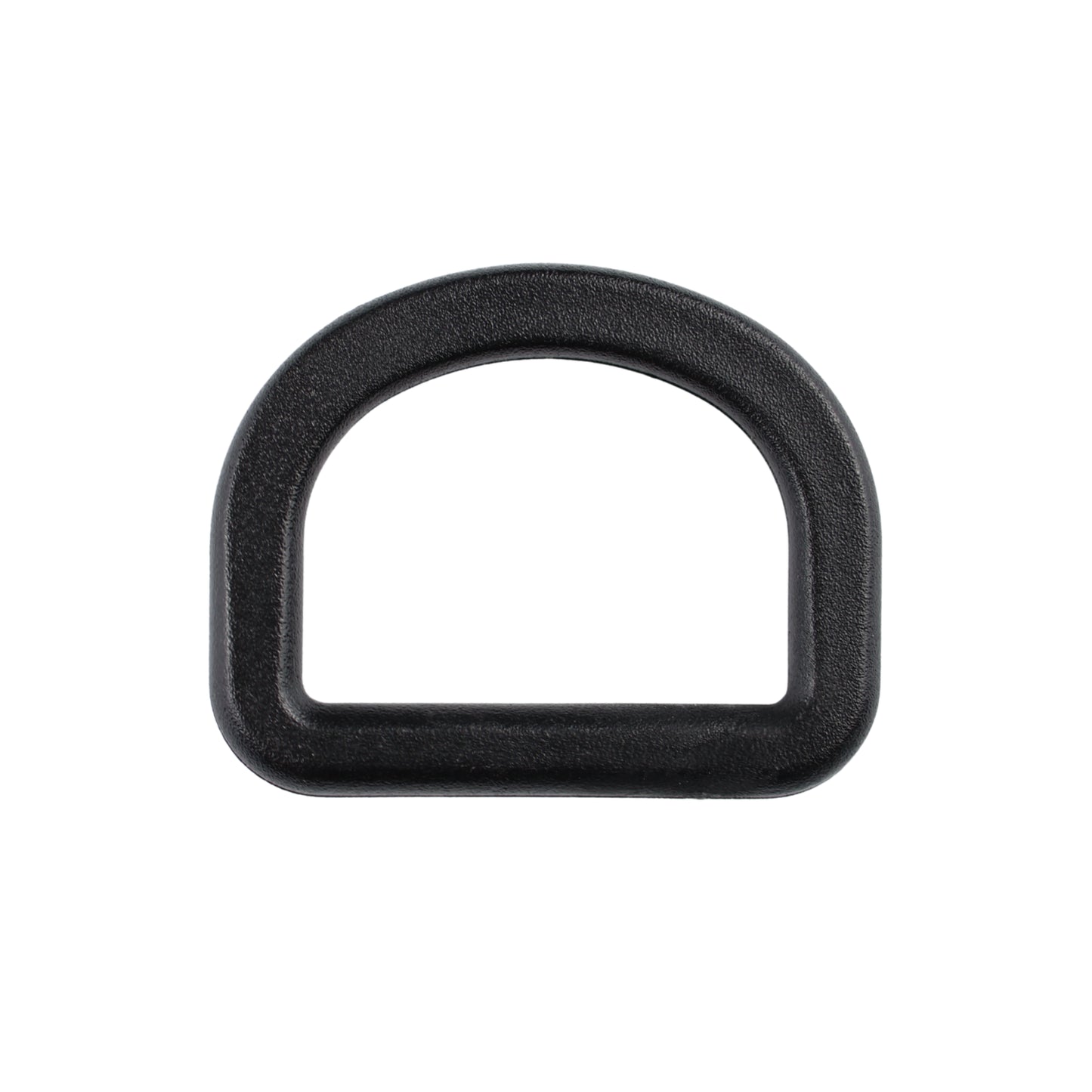 Plastic D-ring - 25/18 mm black 1 pc.