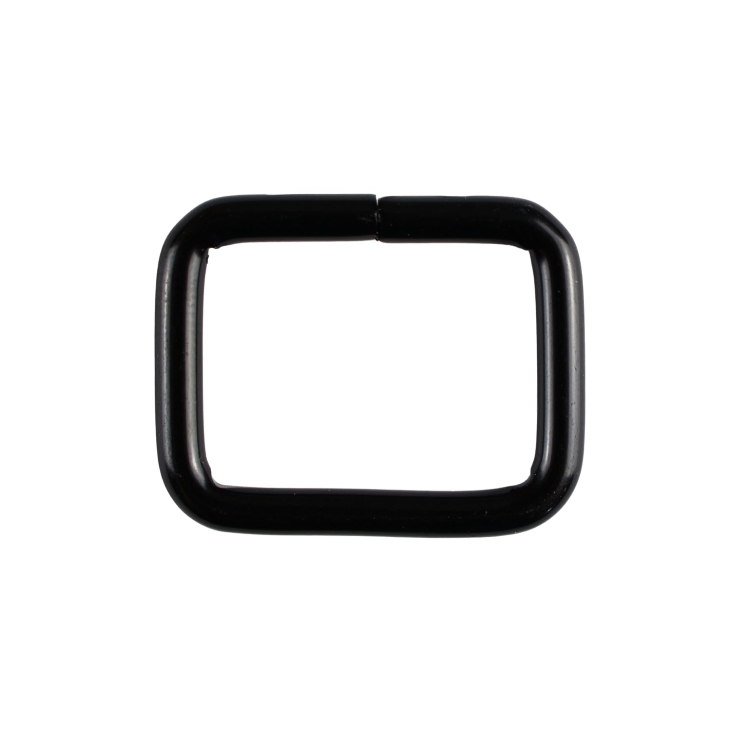 Metal frame - 20/15/3 mm matte black 1 pc.