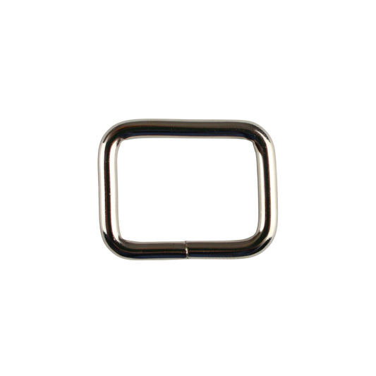 Kovový rámeček - 20/15/3 mm nikl 1 ks
