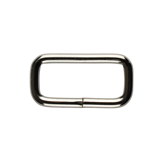 Kovový rámeček - 20/8/2,5 mm nikl 1 ks