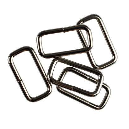 Kovový rámeček - 20/8/2,5 mm nikl 1 ks