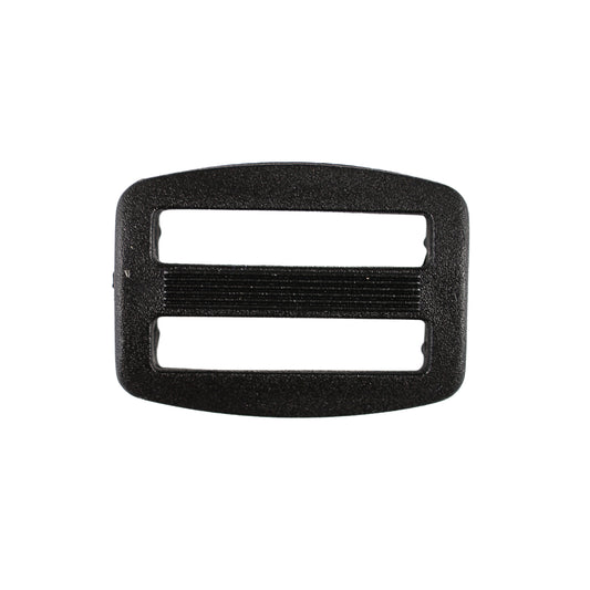 Plastikový zkracovač popruhu - 20/12 mm černý 1 ks