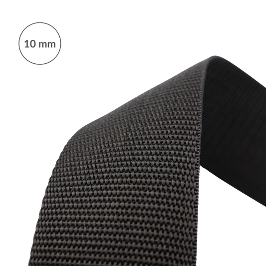 Taśma nośna - polipropylenowa 10 mm/1 m czarna
