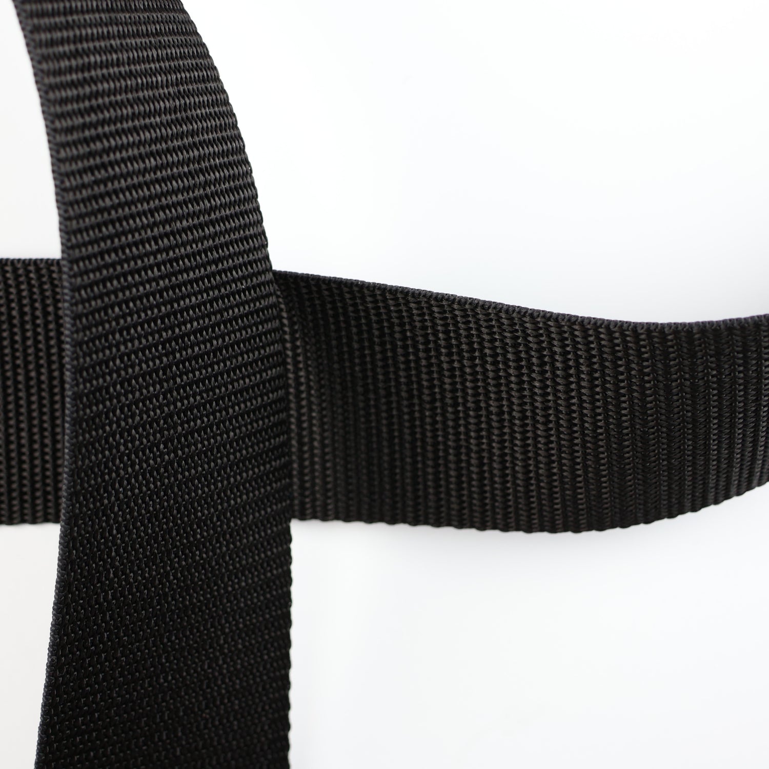 Polypropylene webbing - 20 mm/1 m black