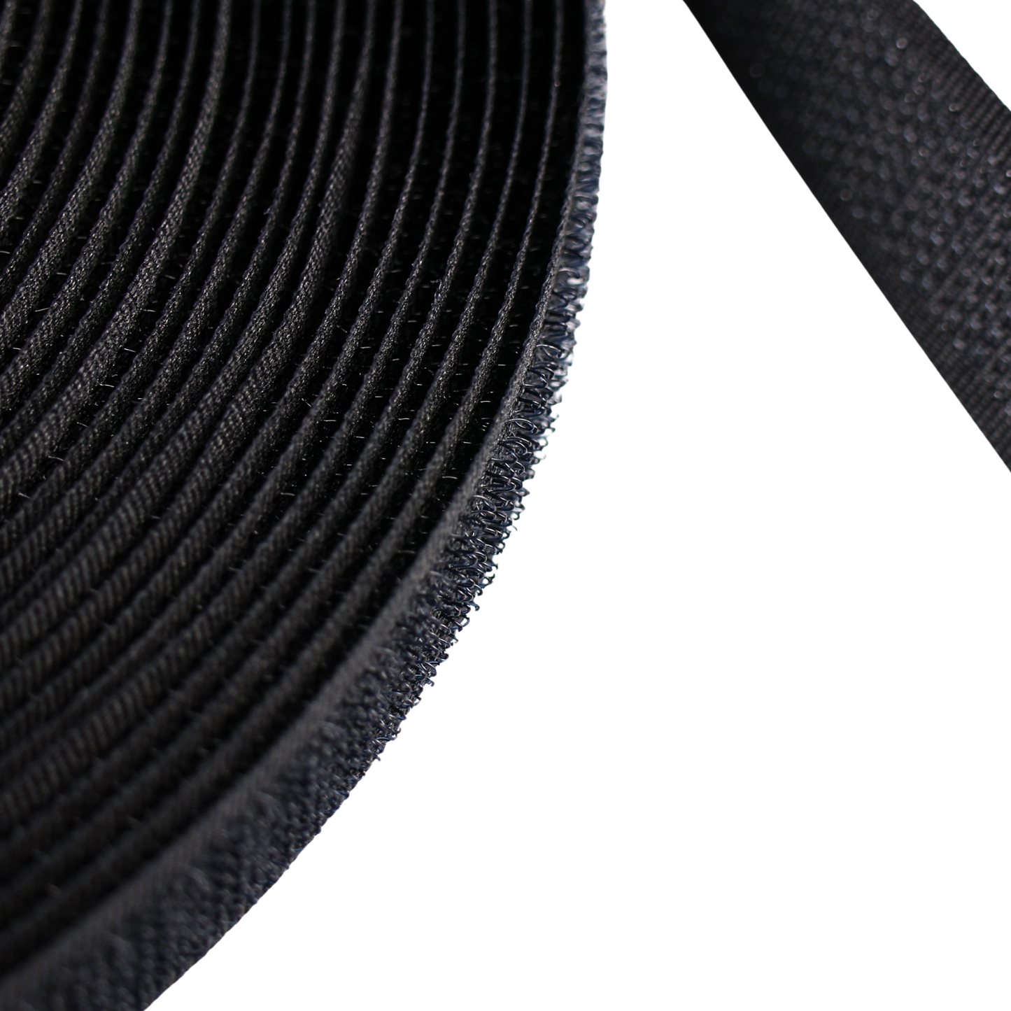 Páska na suchý zip - háček 100 mm/1 m černá