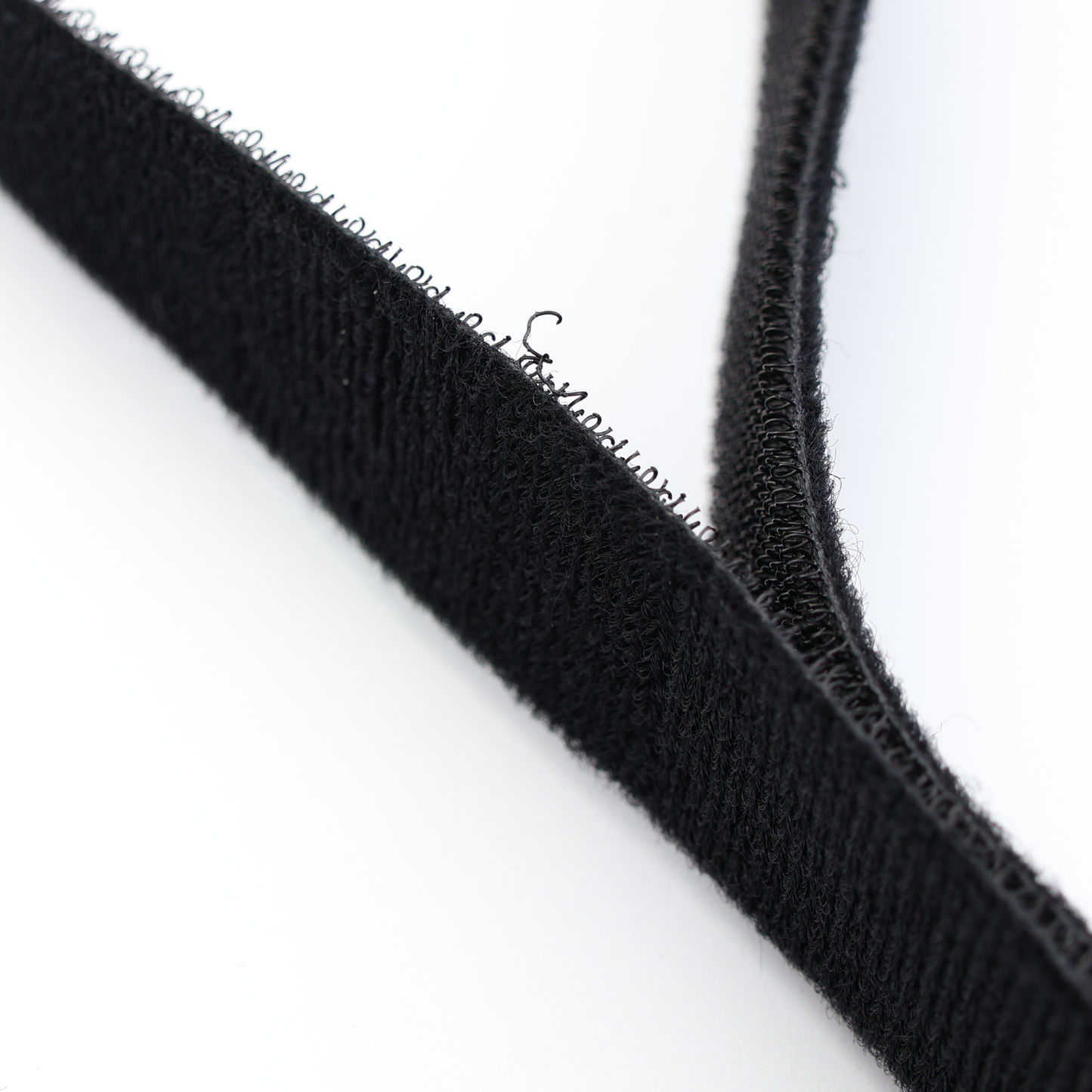 Oboustranná suchý zip páska 20 mm/1 m nylonová černá